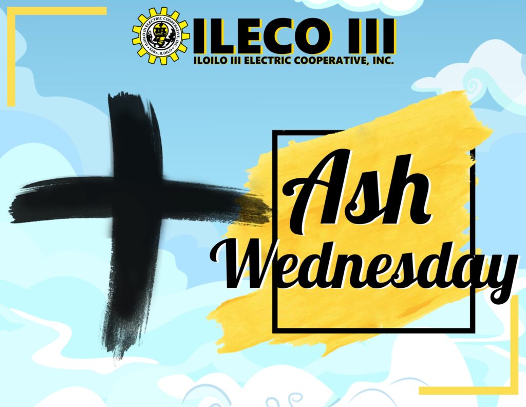 ASH WEDNESDAY ILOILO III ELECTRIC COOPERATIVE INC