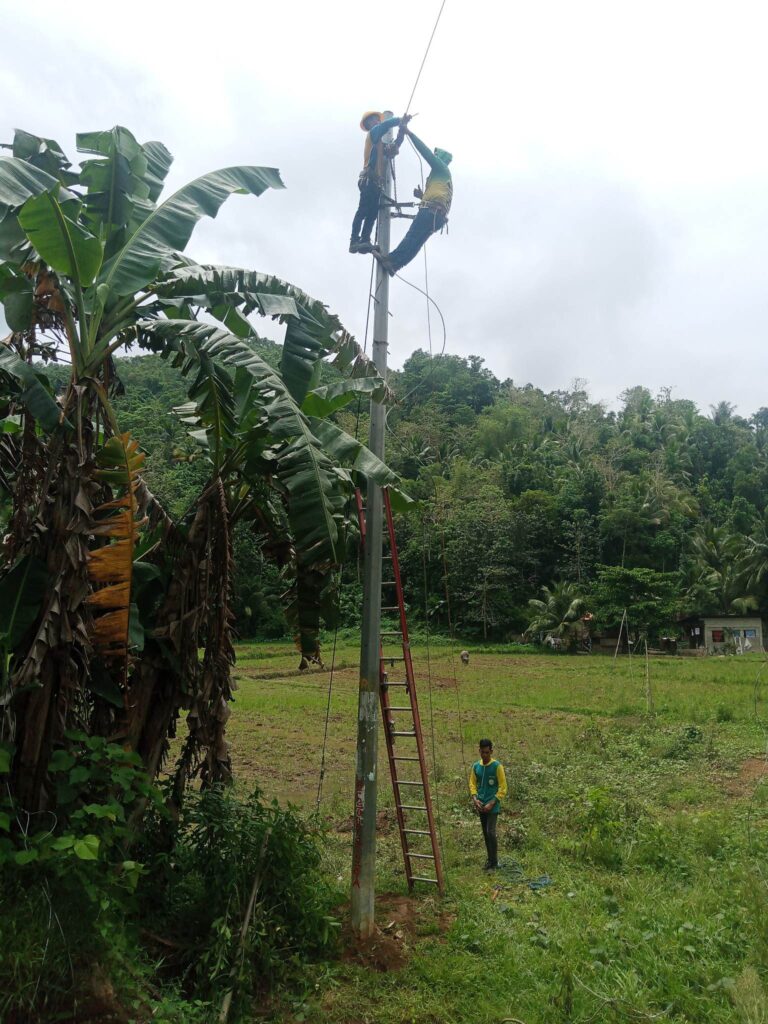 Look Ileco Iii Technical Team Conducted Pole Relocation And