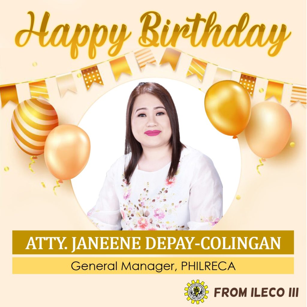 HAPPY BIRTHDAY ATTY. JANEENE DEPAY-COLINGAN! | ILOILO III ELECTRIC ...
